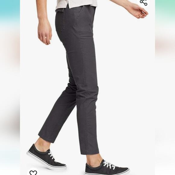 Eddie Bauer adventurer gray ripstop hiking pants utility gorpcore - Picture 12 of 12